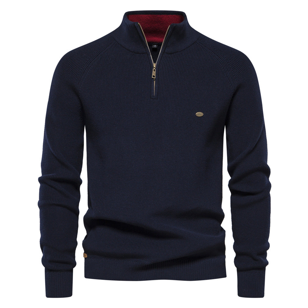 Ezekiel | Luxury Zip Sweater