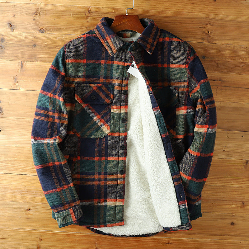 Rhys® | Outlander Flannel Sherpa Jacket