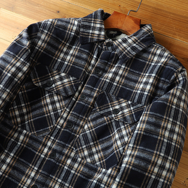 Rhys® | Outlander Flannel Sherpa Jacket