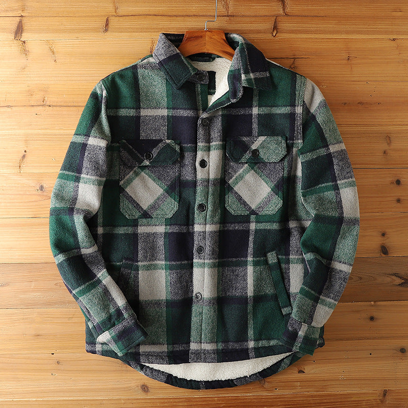 Rhys® | Outlander Flannel Sherpa Jacket