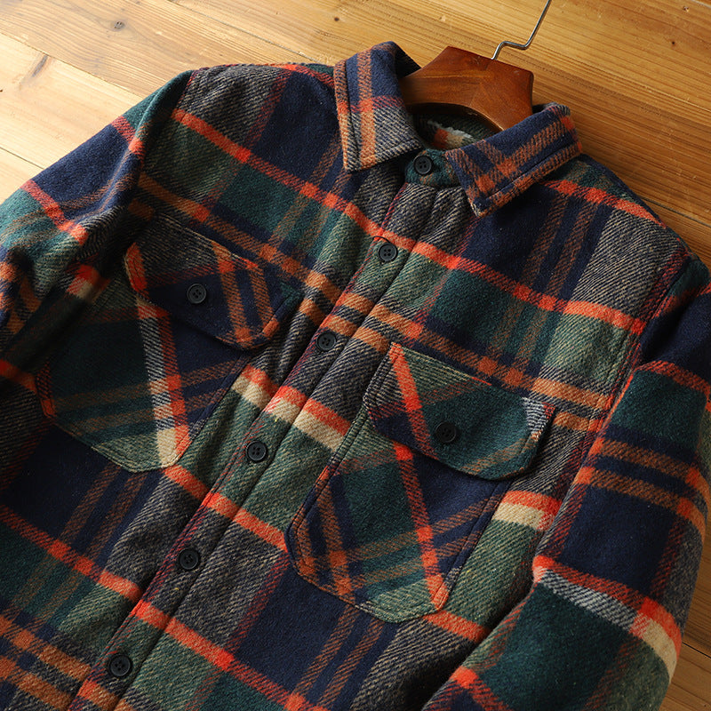 Rhys® | Outlander Flannel Sherpa Jacket