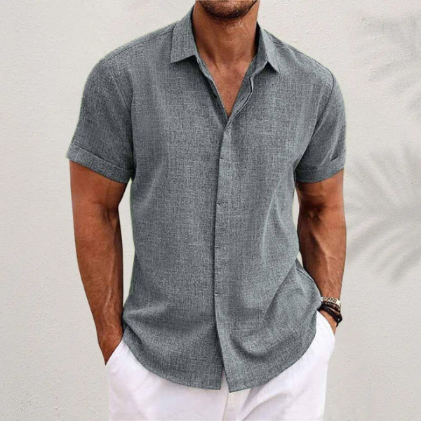Carver® | Cotton-Linen Shirt