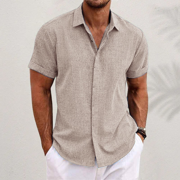Carver® | Cotton-Linen Shirt