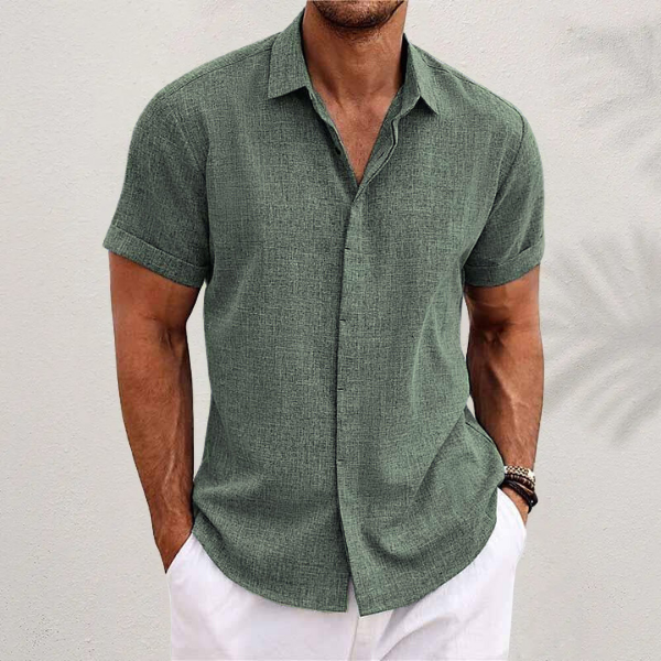 Carver® | Cotton-Linen Shirt