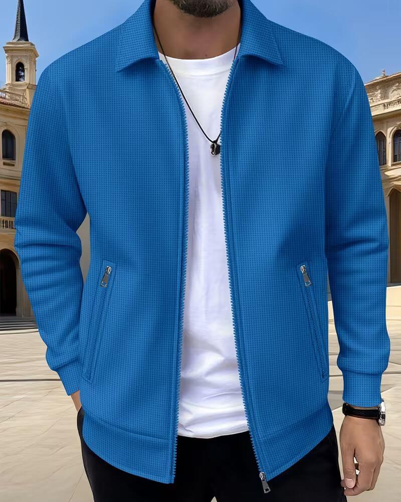 Jaxon™ | Textured Casual Athletic Jacket
