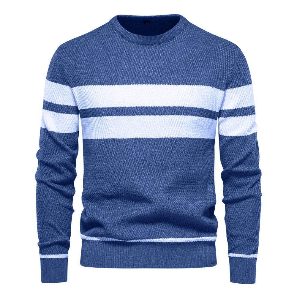 Elías® | Autumn Patchwork Sweater For Men
