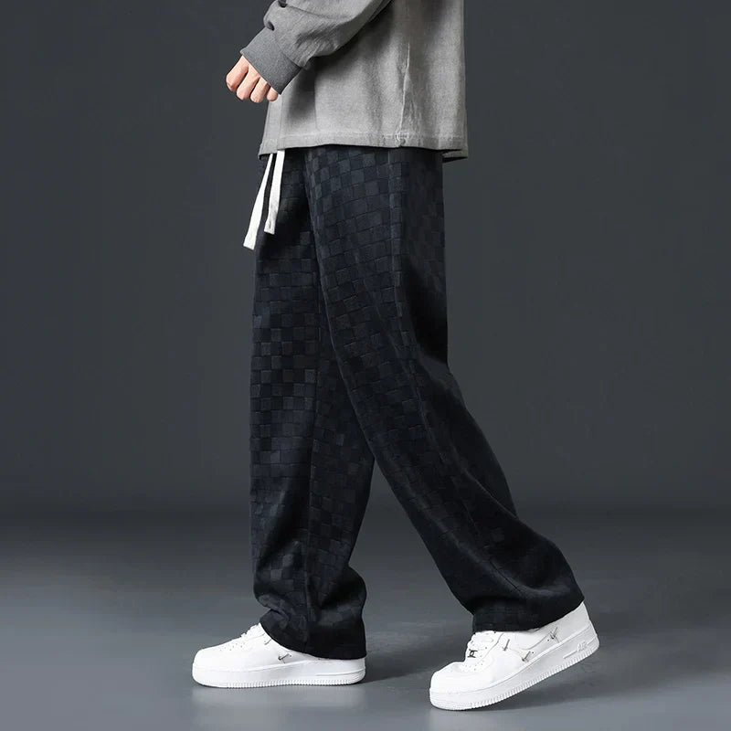 Abbott® | Checkered Corduroy Sweatpants