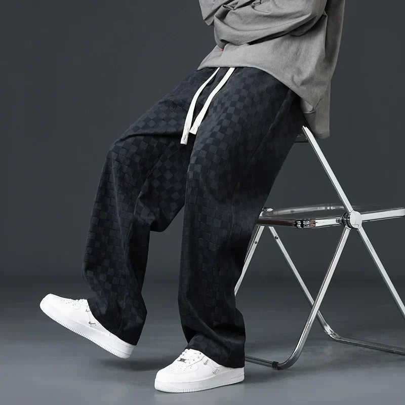Abbott® | Checkered Corduroy Sweatpants