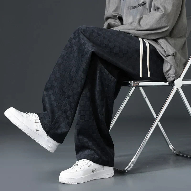 Abbott® | Checkered Corduroy Sweatpants