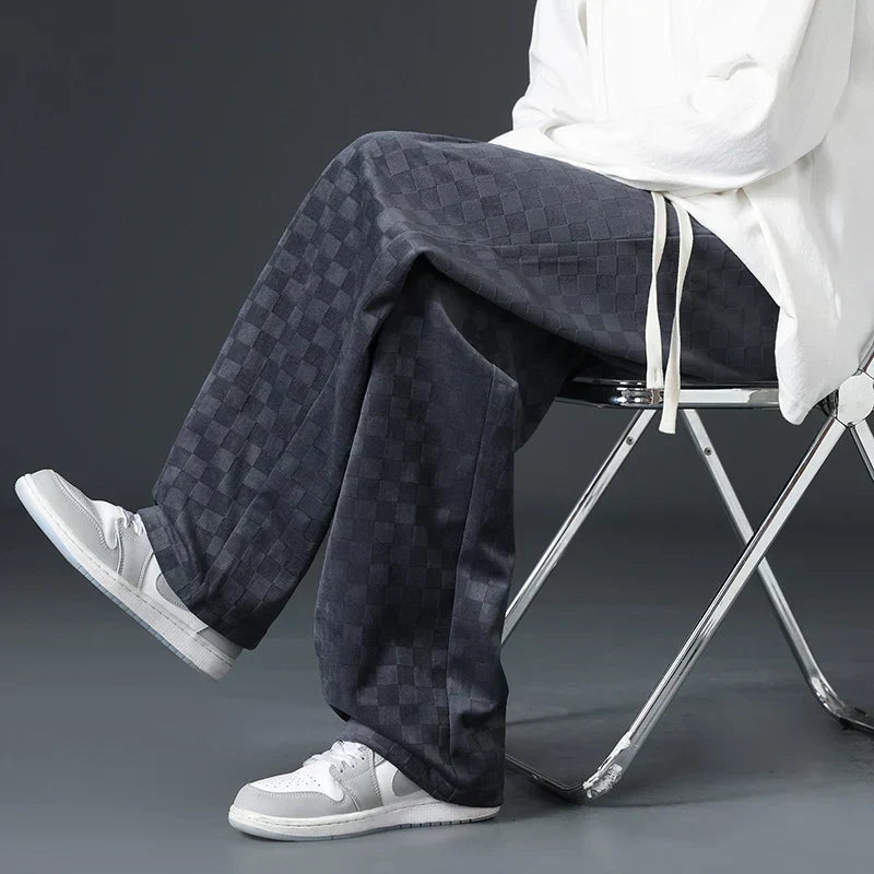 Abbott® | Checkered Corduroy Sweatpants