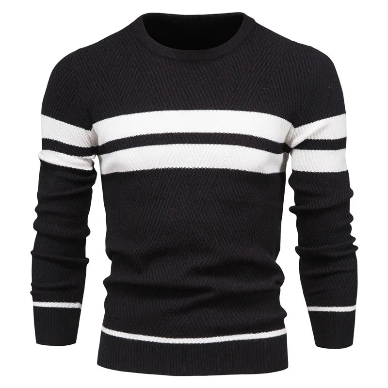 Elías® | Autumn Patchwork Sweater For Men