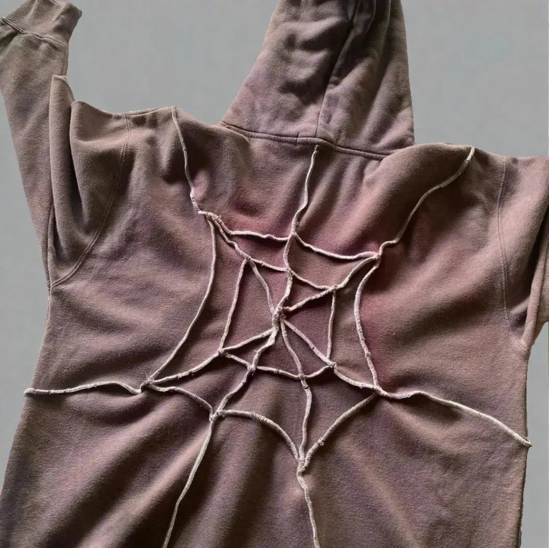 Zacharias® | Spider Patchwork Hoodie