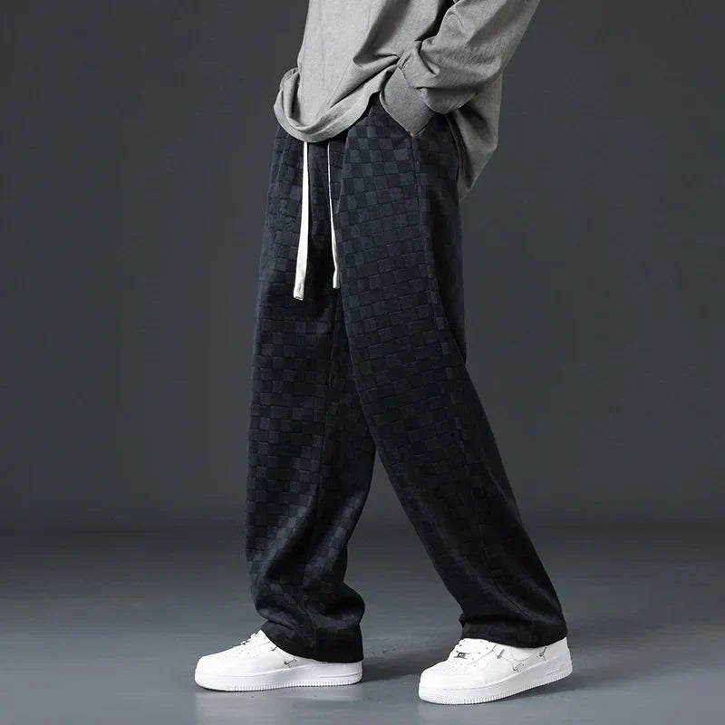 Abbott® | Checkered Corduroy Sweatpants
