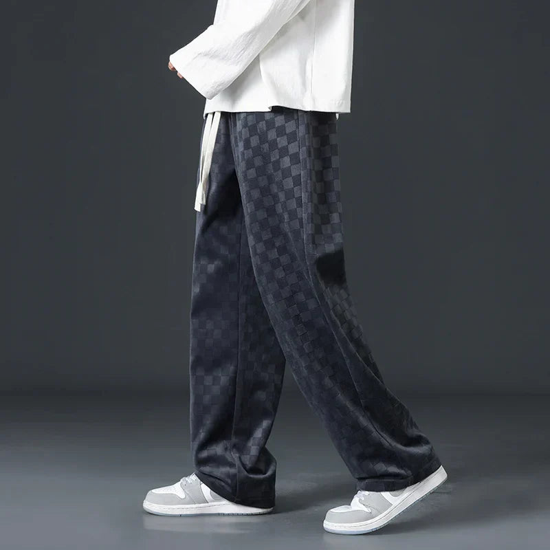 Abbott® | Checkered Corduroy Sweatpants
