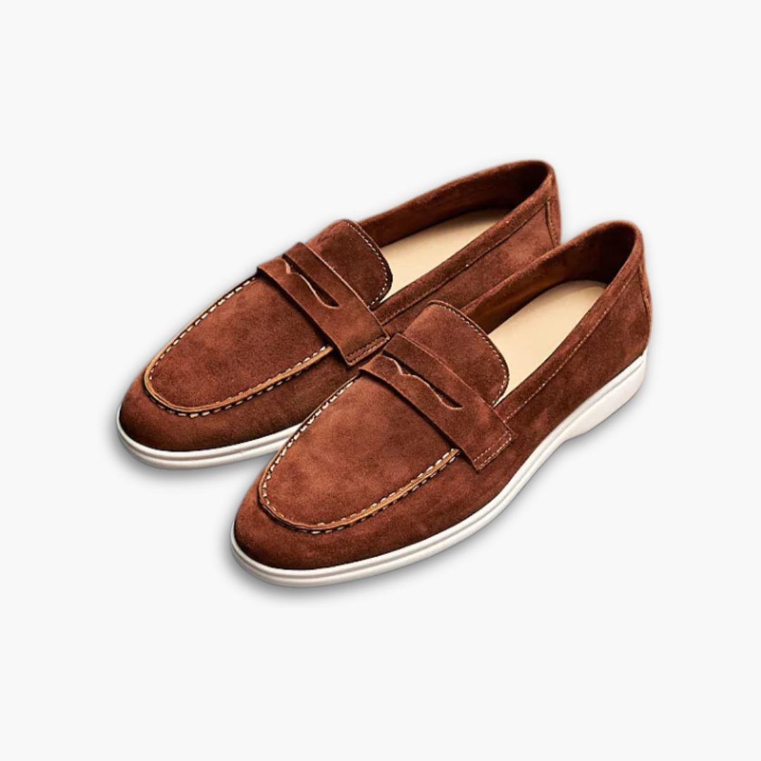 Urías® | Cowhide Suede Loafers