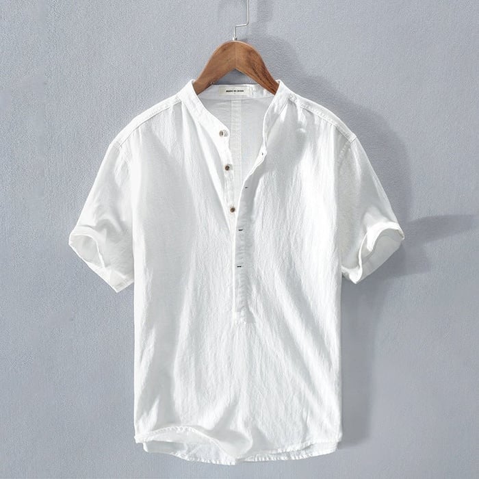 Laurus® | New Short-Sleeved Linen Shirt For Men