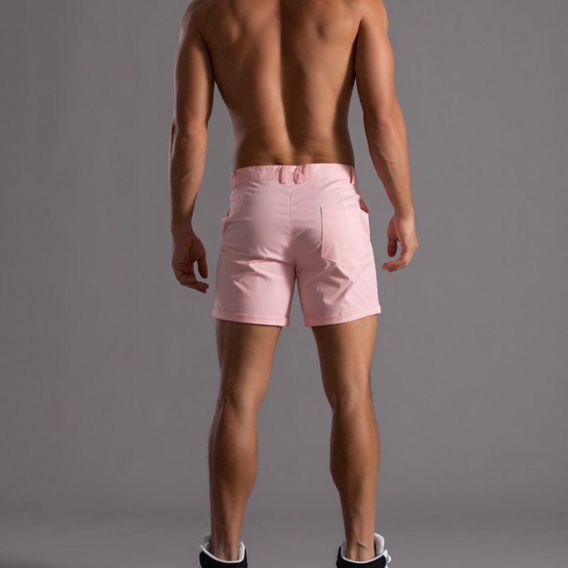 Men's Classic Casal Spring and Summer Cotton Blend Shorts