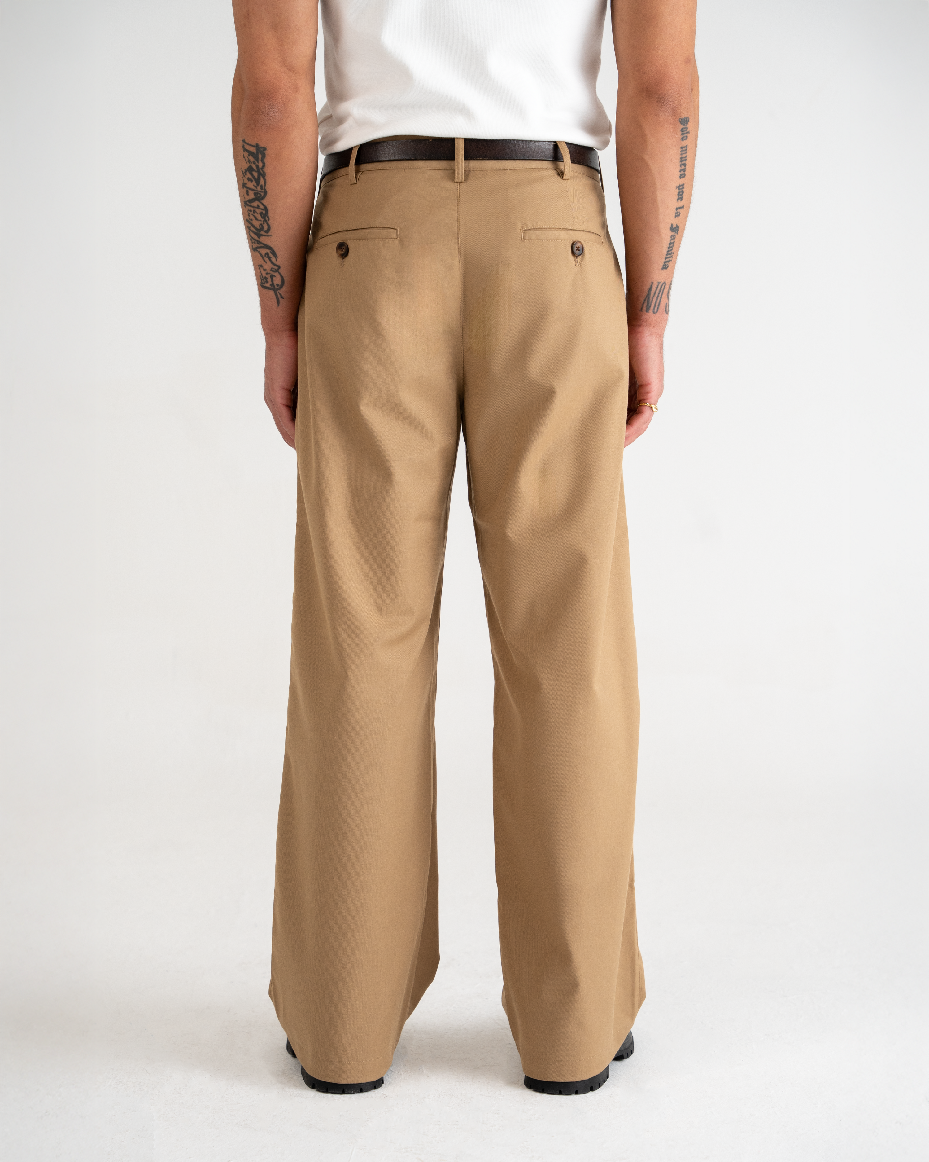 Agilbert® | THE IBRON PLEATED PANTS