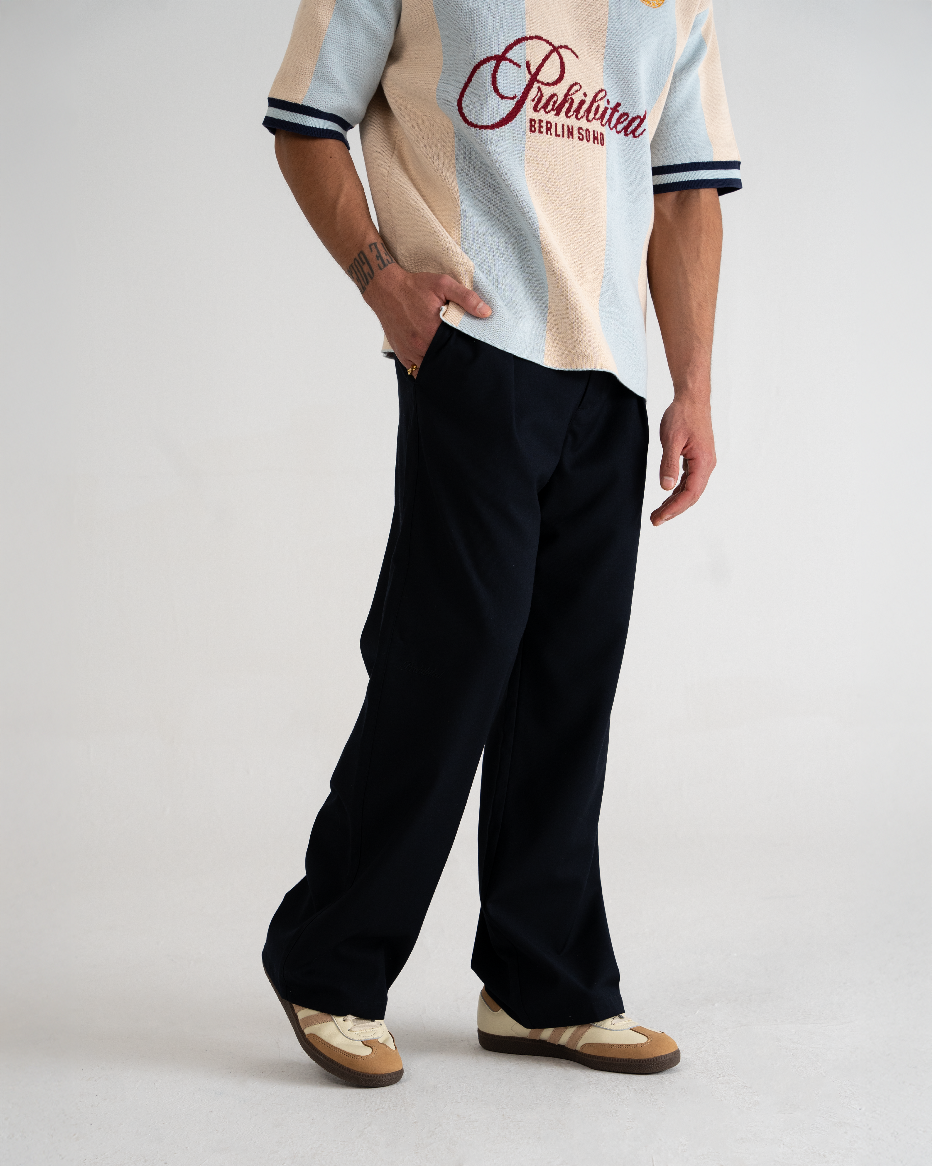 Agilbert® | THE IBRON PLEATED PANTS