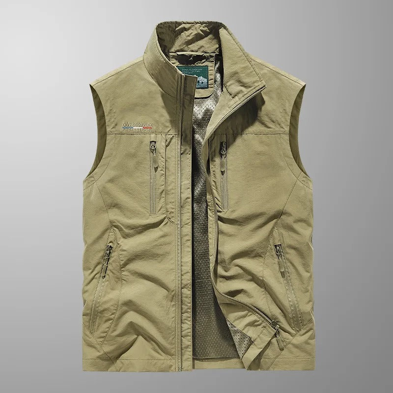 Elijah® | Breathable Cargo Vest With Multiple Pockets