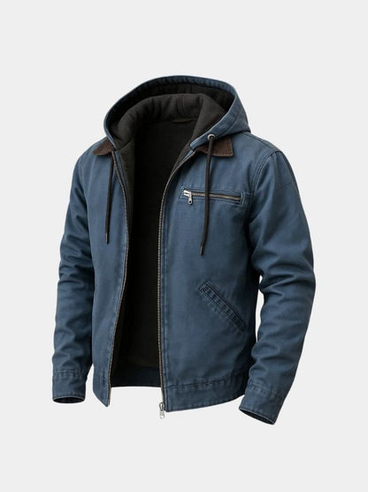 Essential Hooded Work Jacket