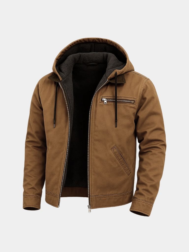 Essential Hooded Work Jacket