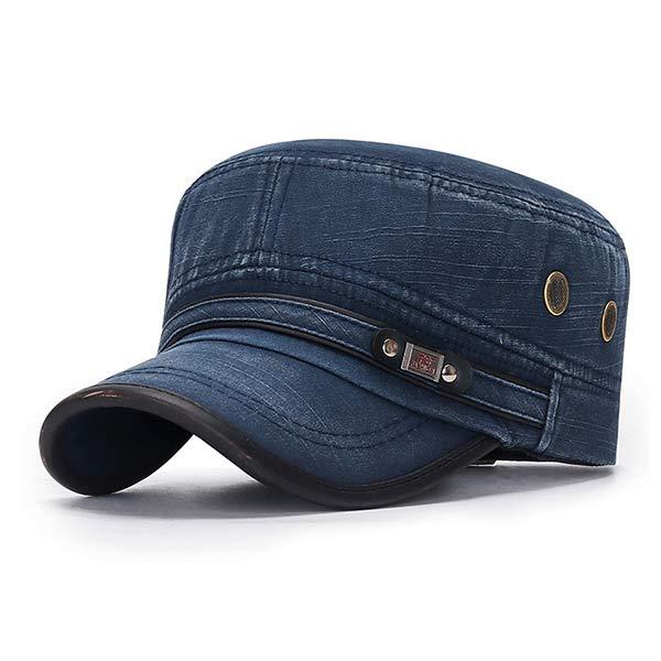 Men's Leather BriVine Hat W