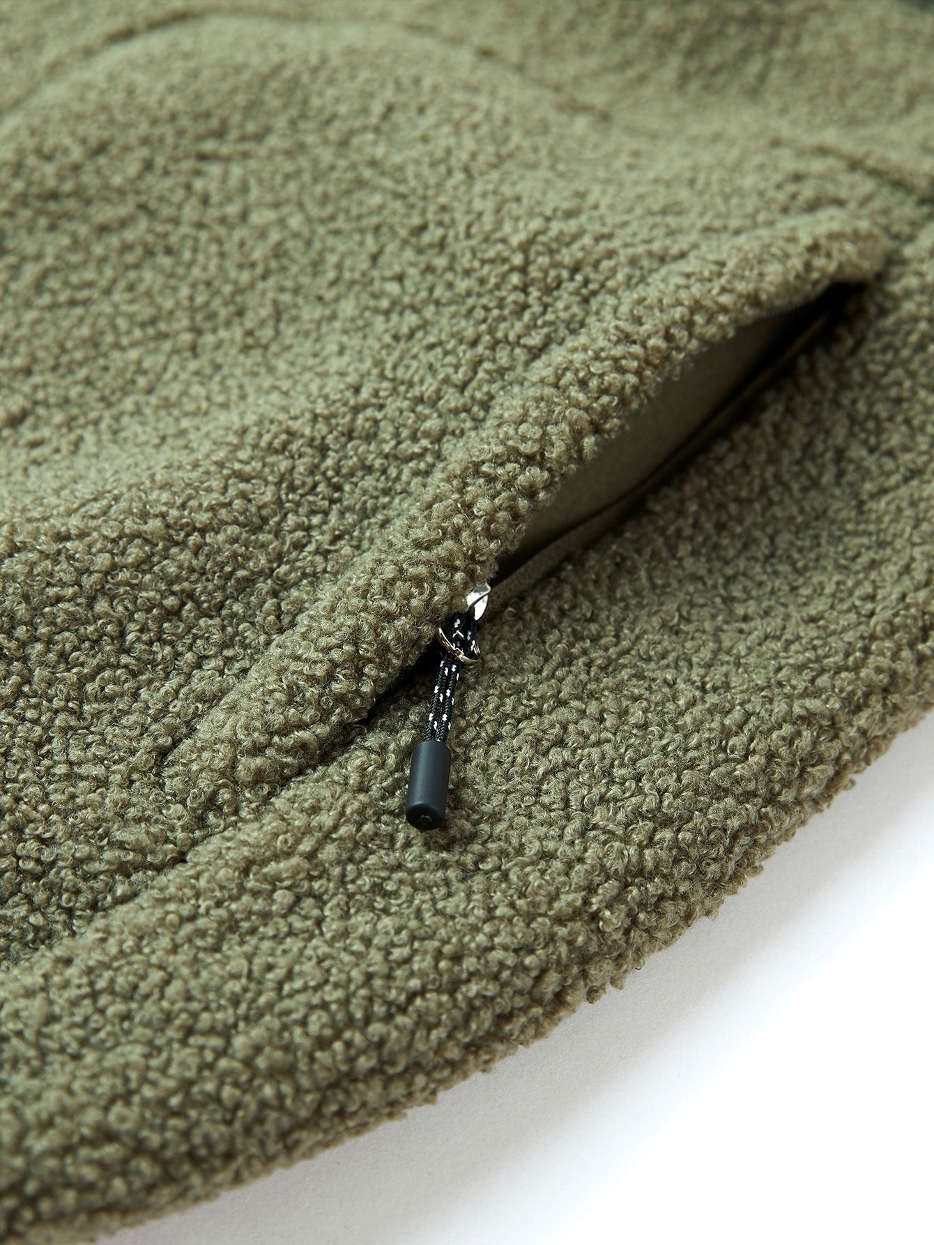 Easton | Teddy Fleece Zip Up Coat