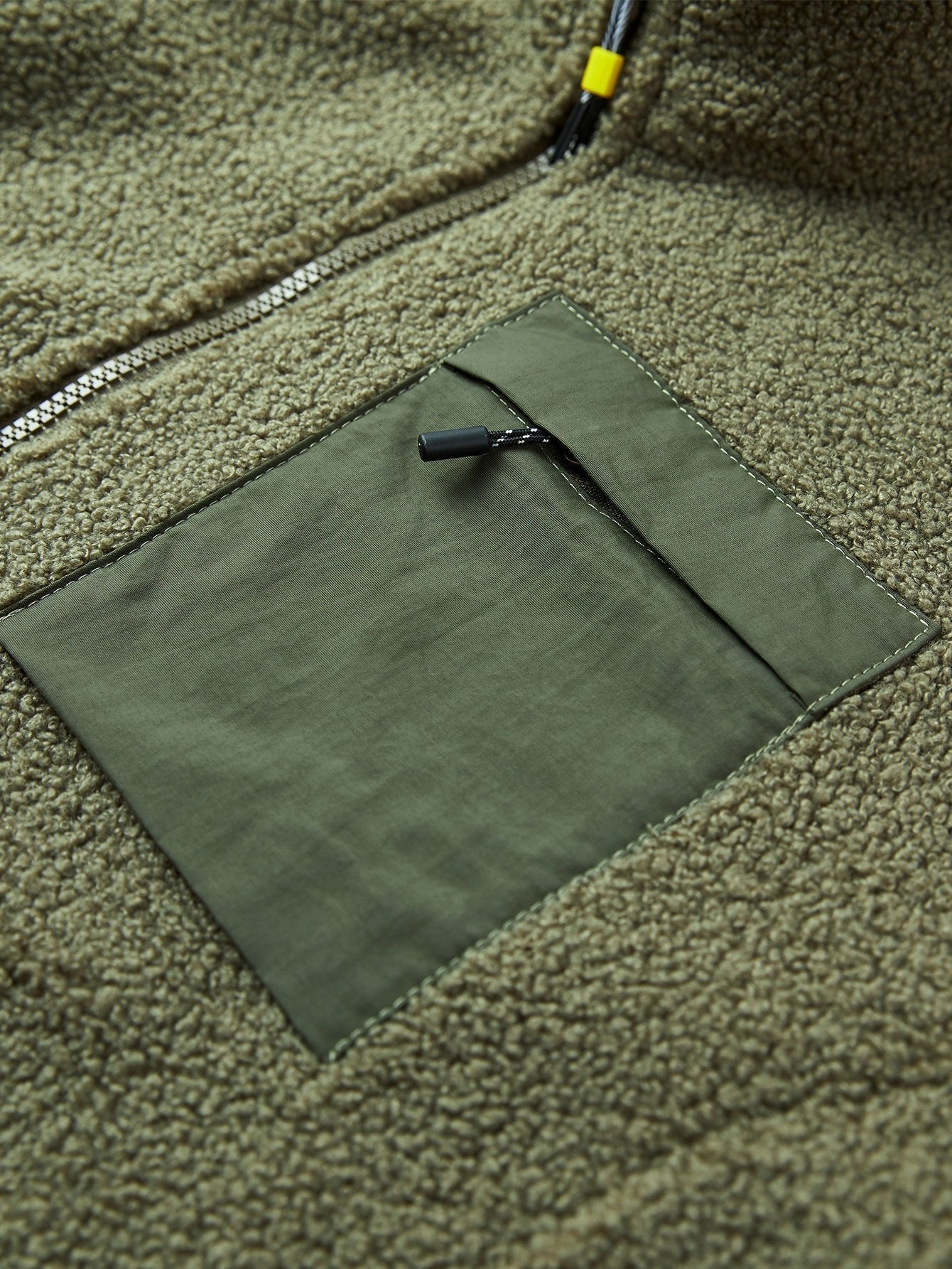 Easton | Teddy Fleece Zip Up Coat