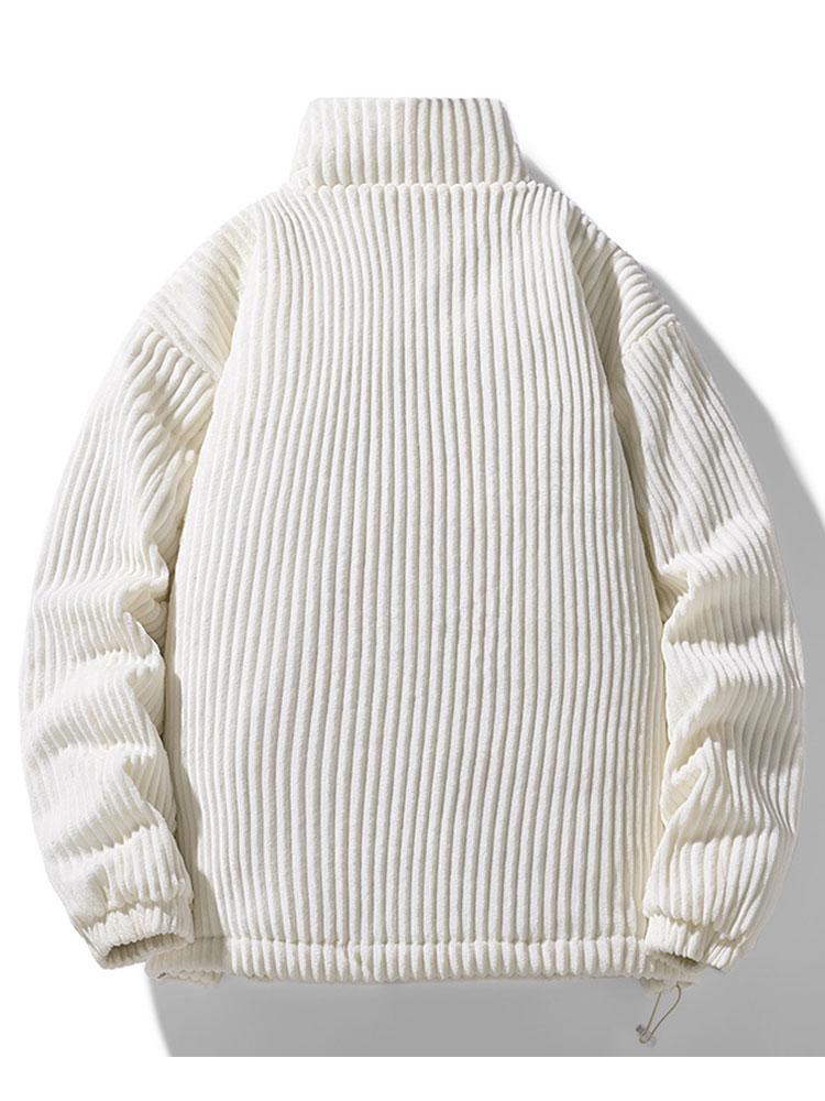 Carlos | Quilted Lined Corduroy Coat