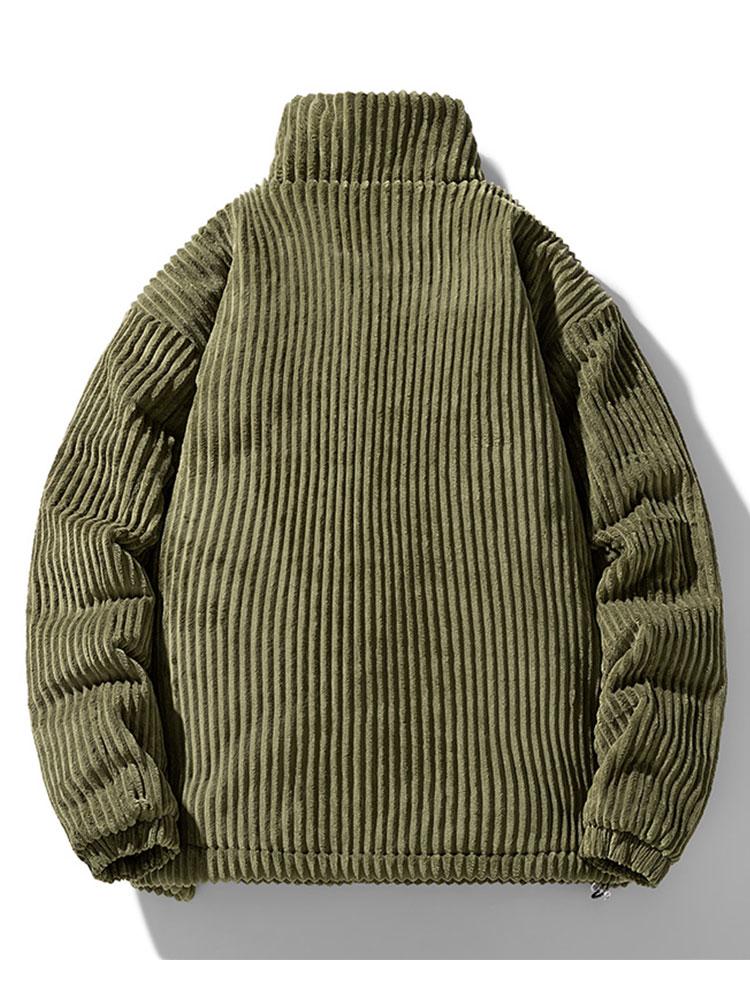 Carlos | Quilted Lined Corduroy Coat