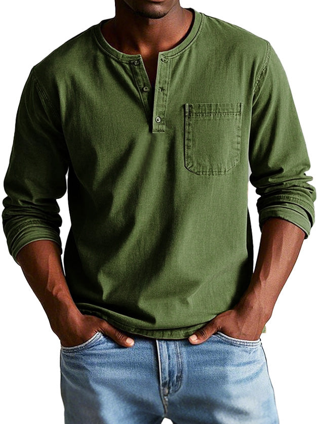 Ben® | Vintage Henley Shirt