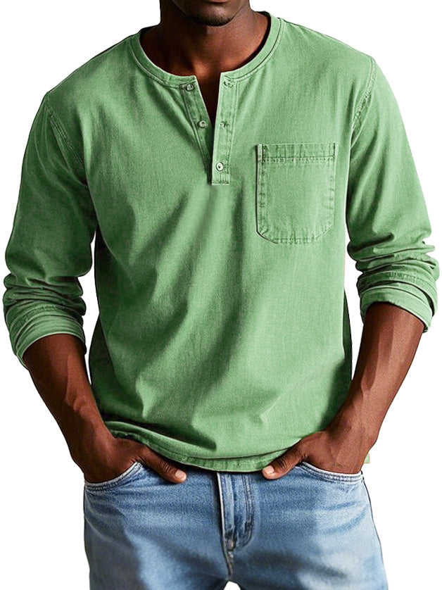 Ben® | Vintage Henley Shirt