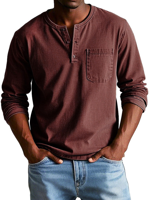 Ben® | Vintage Henley Shirt
