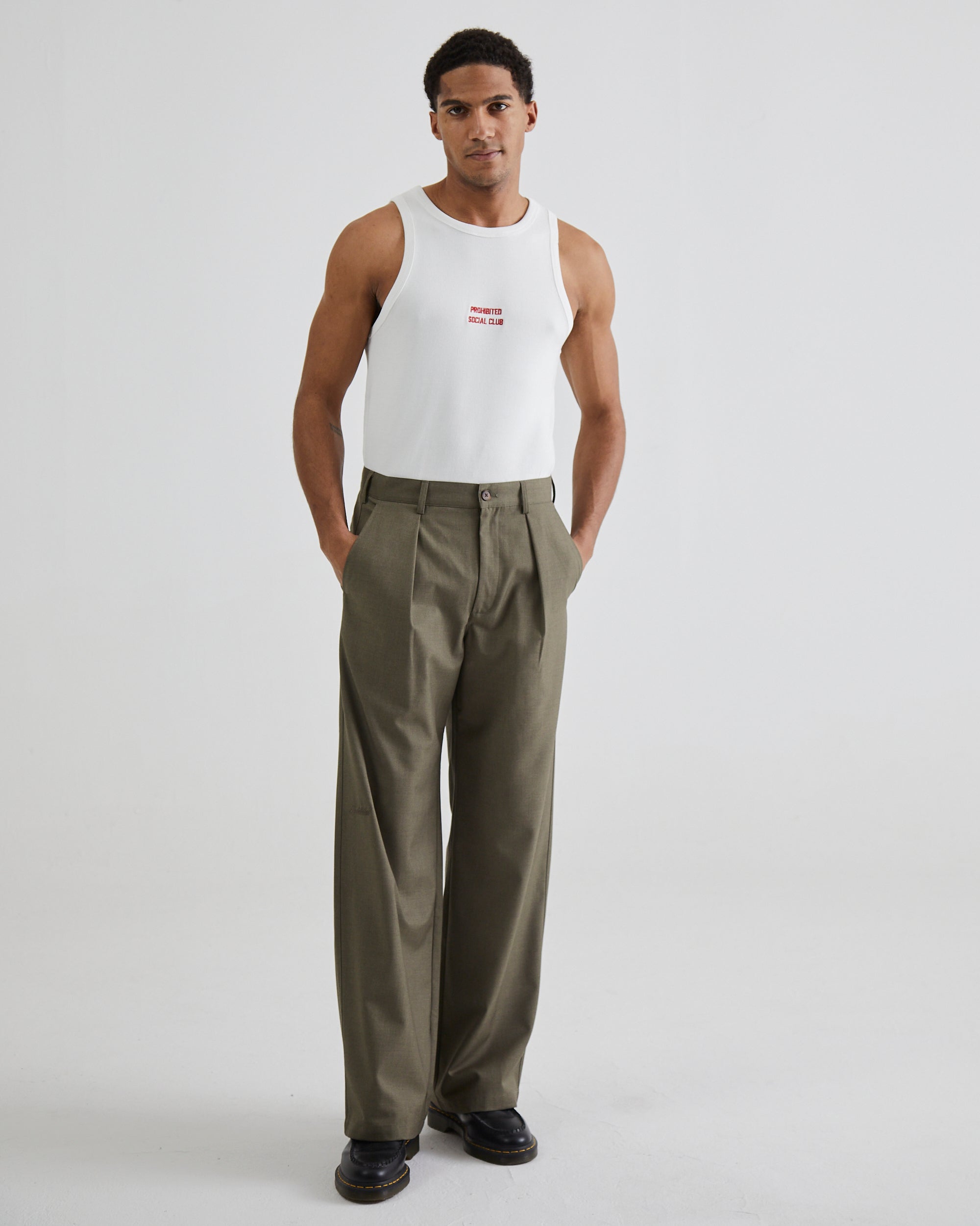 Agilbert® | THE IBRON PLEATED PANTS