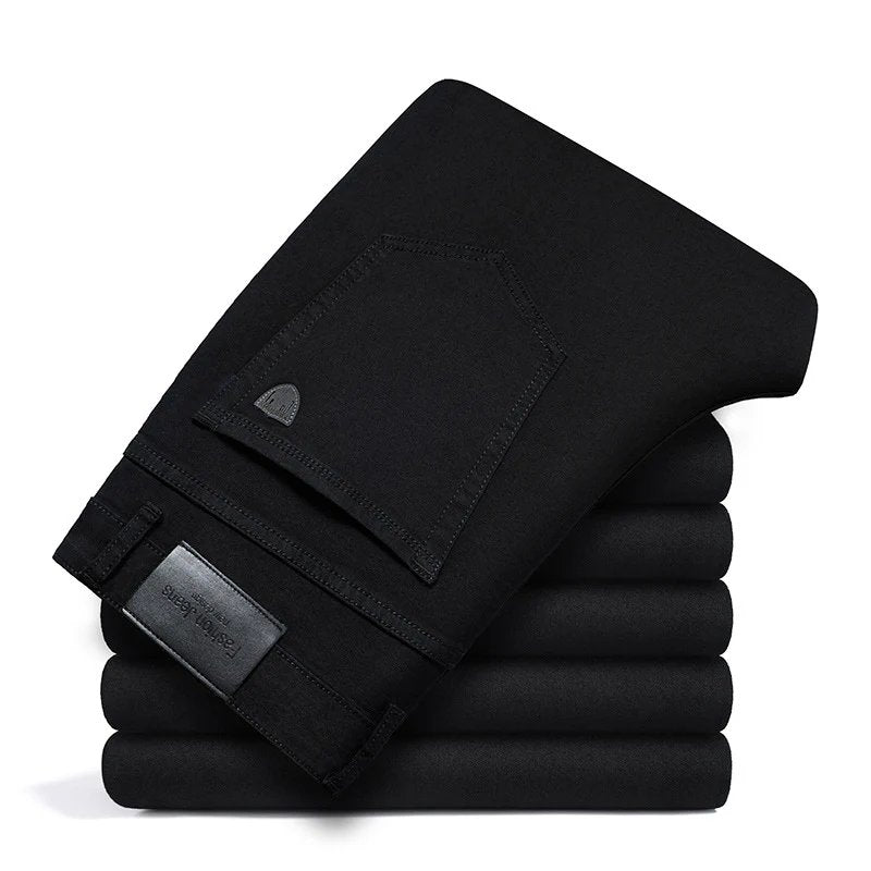 Livingston™ | Stretch Cotton Structured Fit Denim Jeans