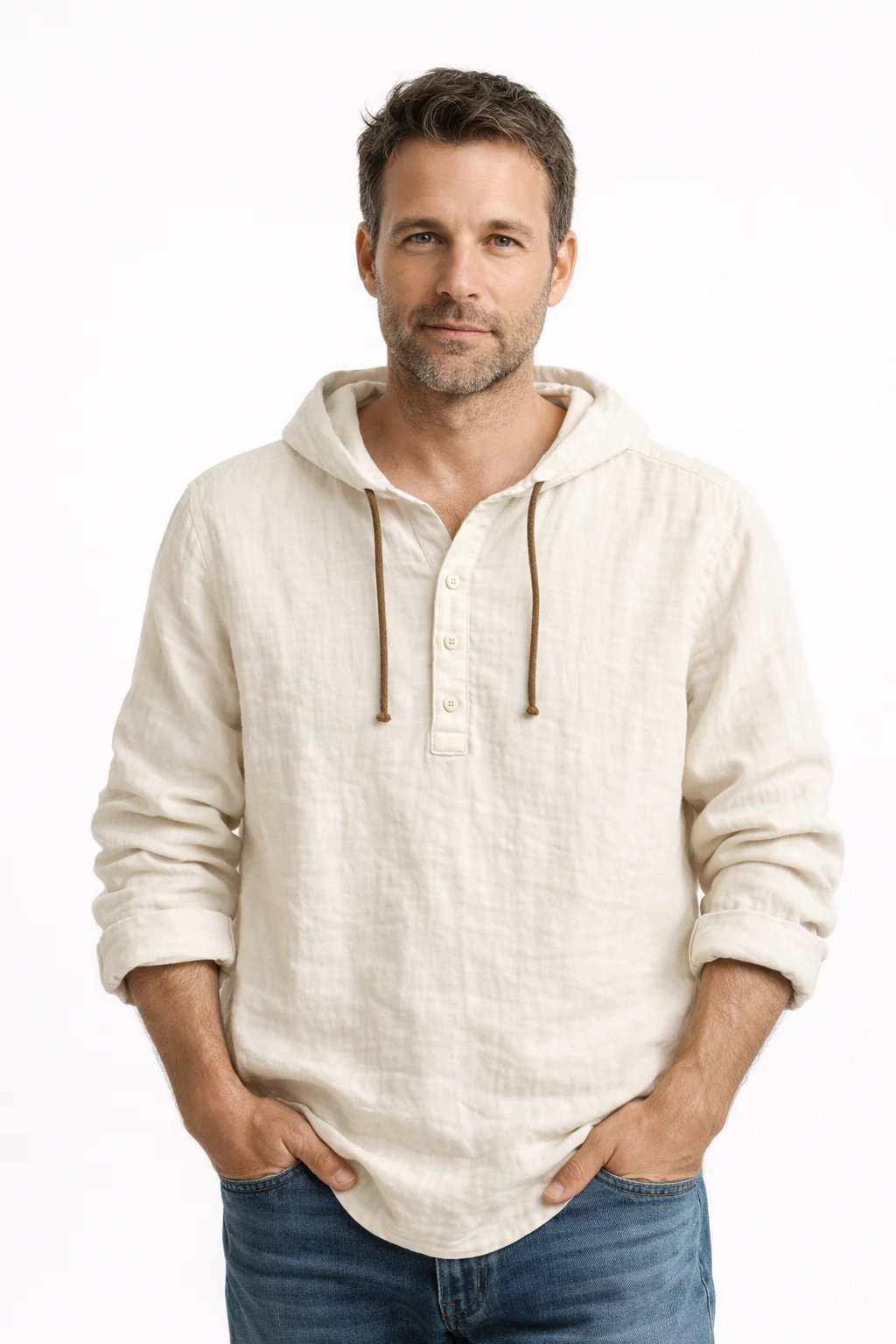 Max™ | Premium Linen Button-Up Shirt