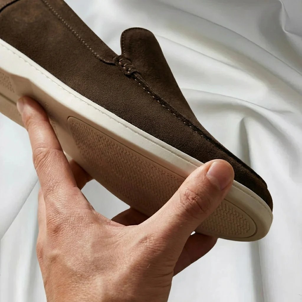 Lucas™ | Suede Slip-On Loafers with Flexible Sole