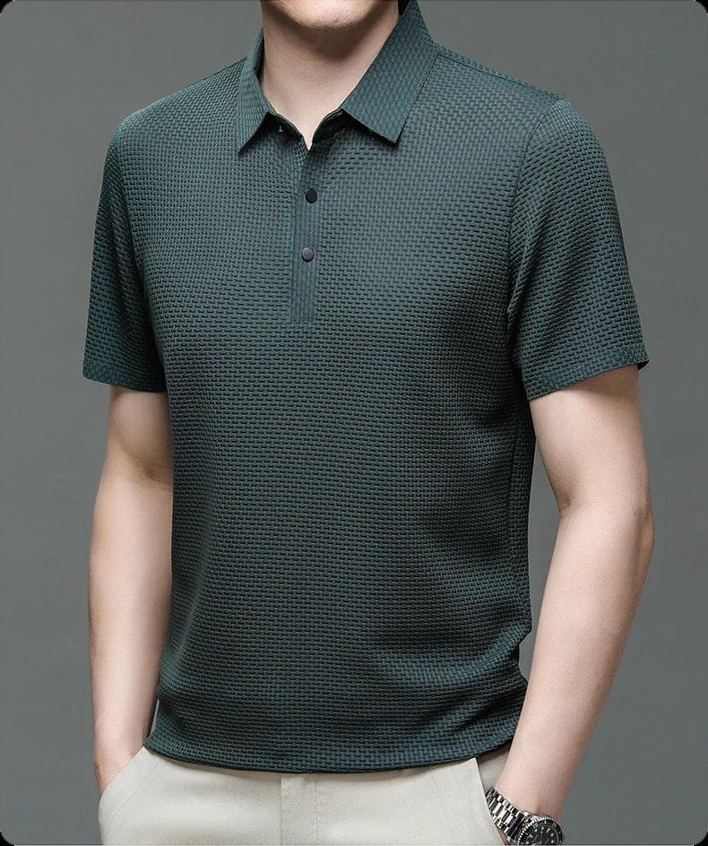 Damian™ | Breathable Cotton Premium Polo Shirt