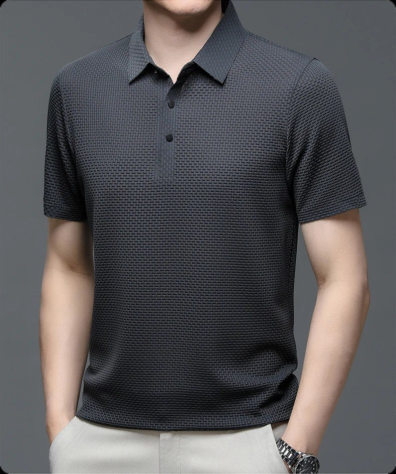 Damian™ | Breathable Cotton Premium Polo Shirt