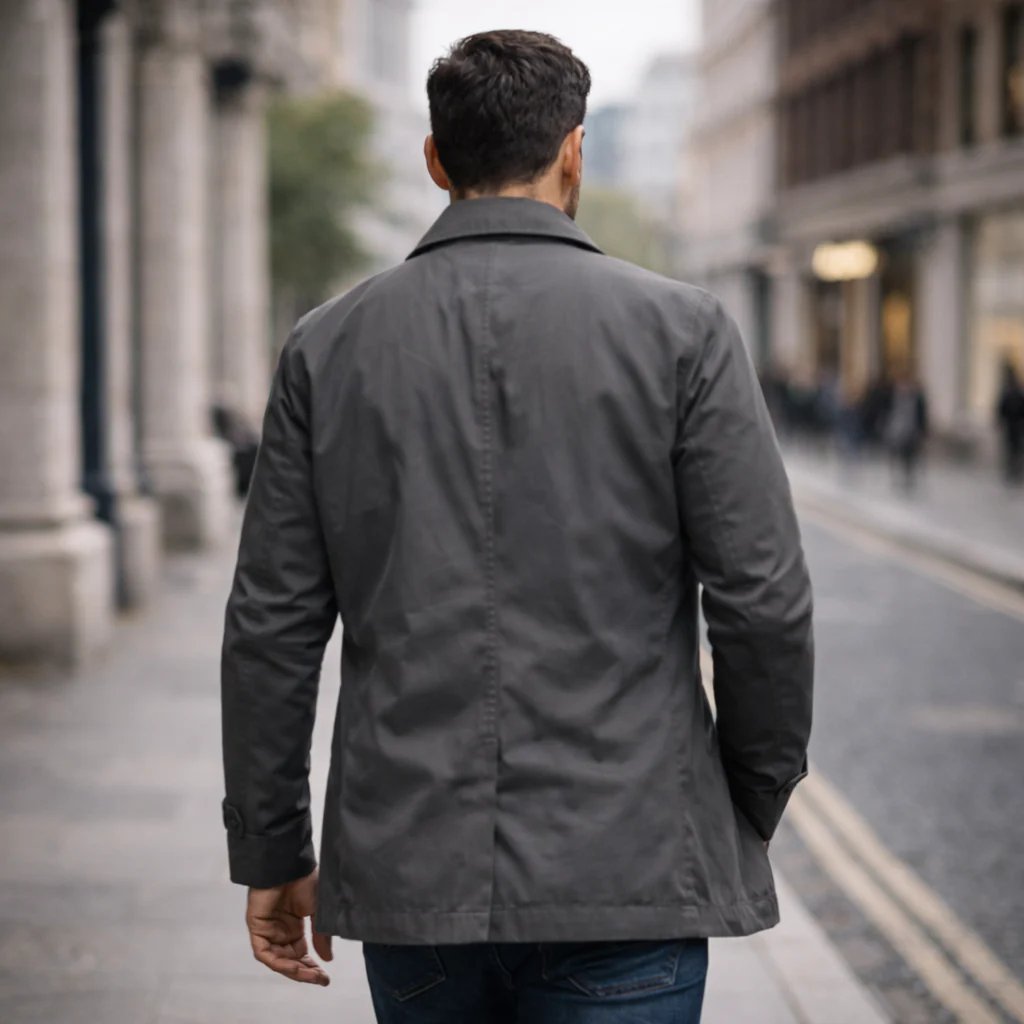 Cesar™ | Water-Resistant Wool-Blend Men's Coat