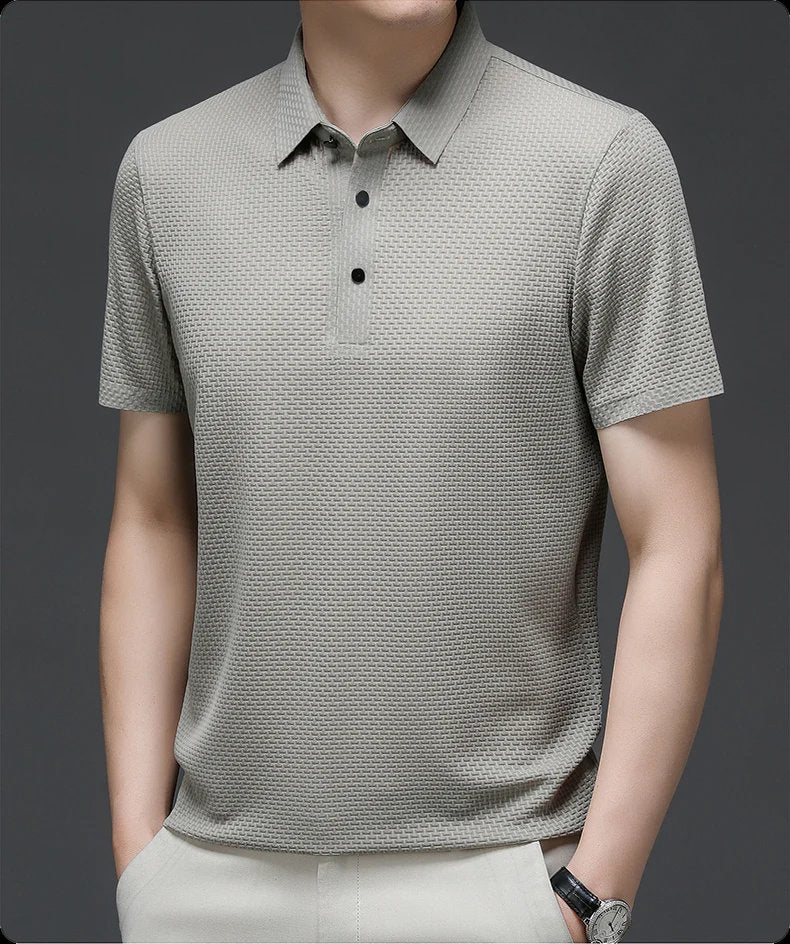 Damian™ | Breathable Cotton Premium Polo Shirt