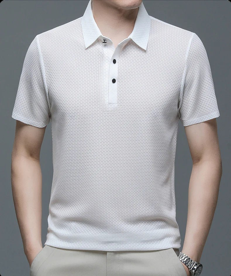 Damian™ | Breathable Cotton Premium Polo Shirt