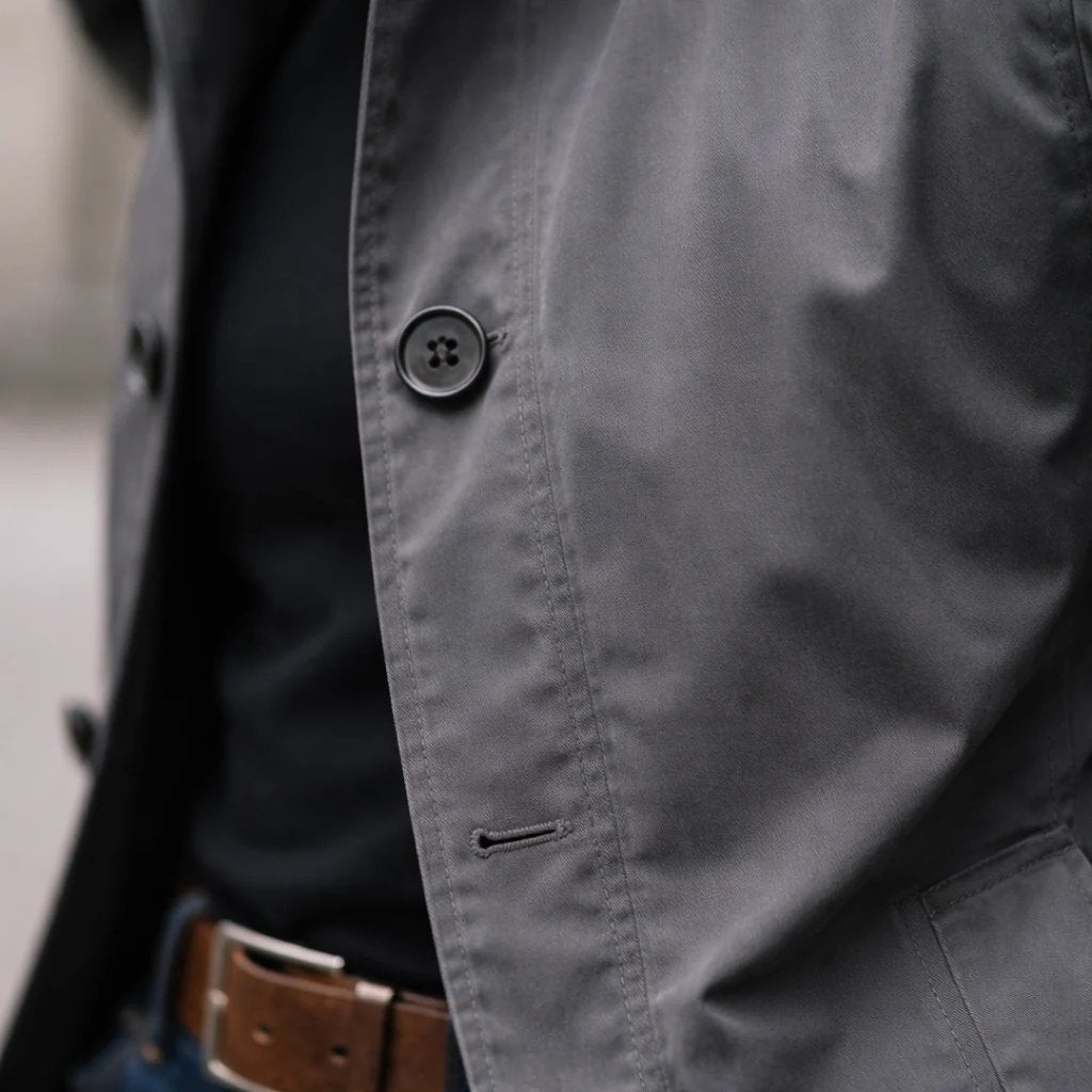Cesar™ | Water-Resistant Wool-Blend Men's Coat