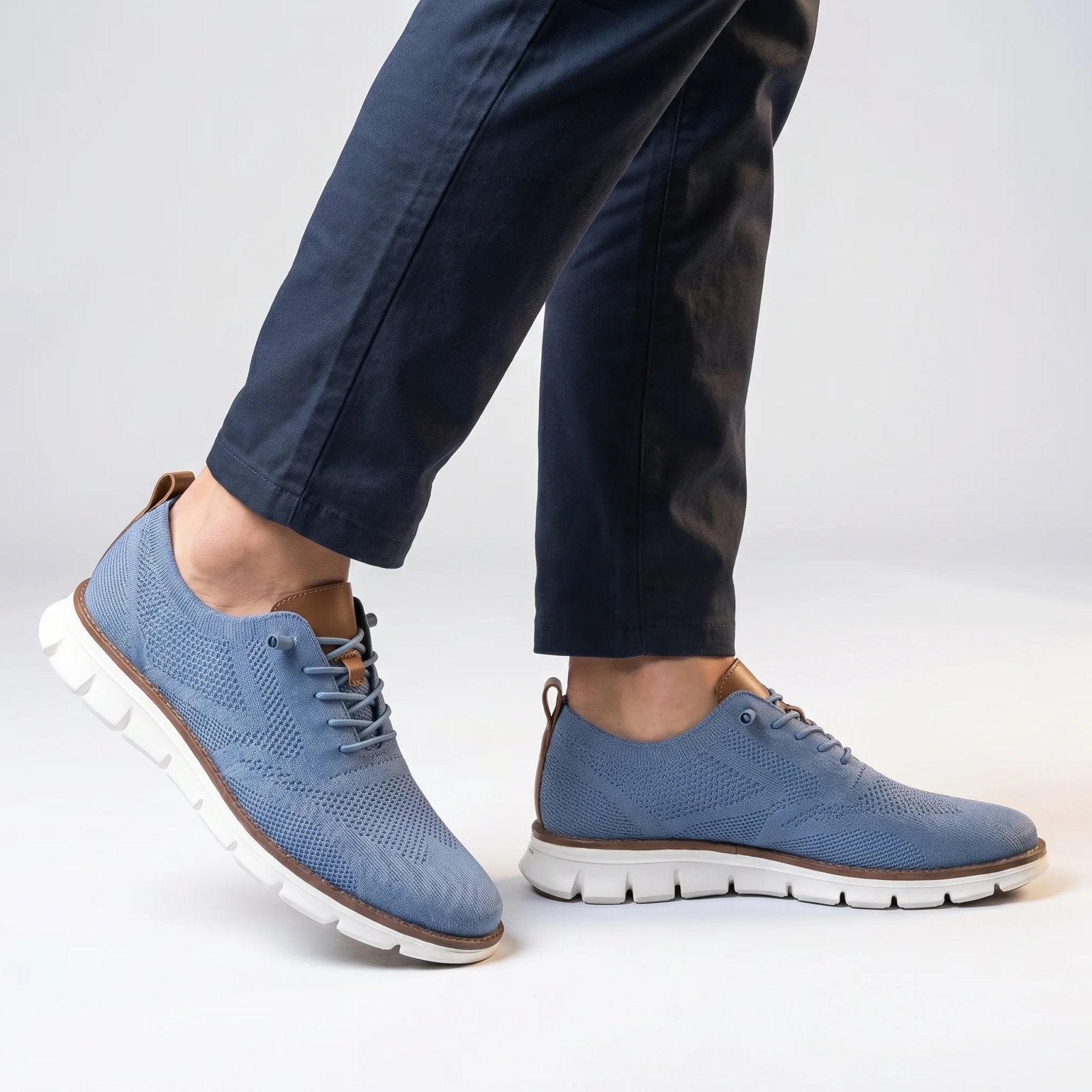 Liam™ | Breathable Mesh Knit Oxford Sneakers
