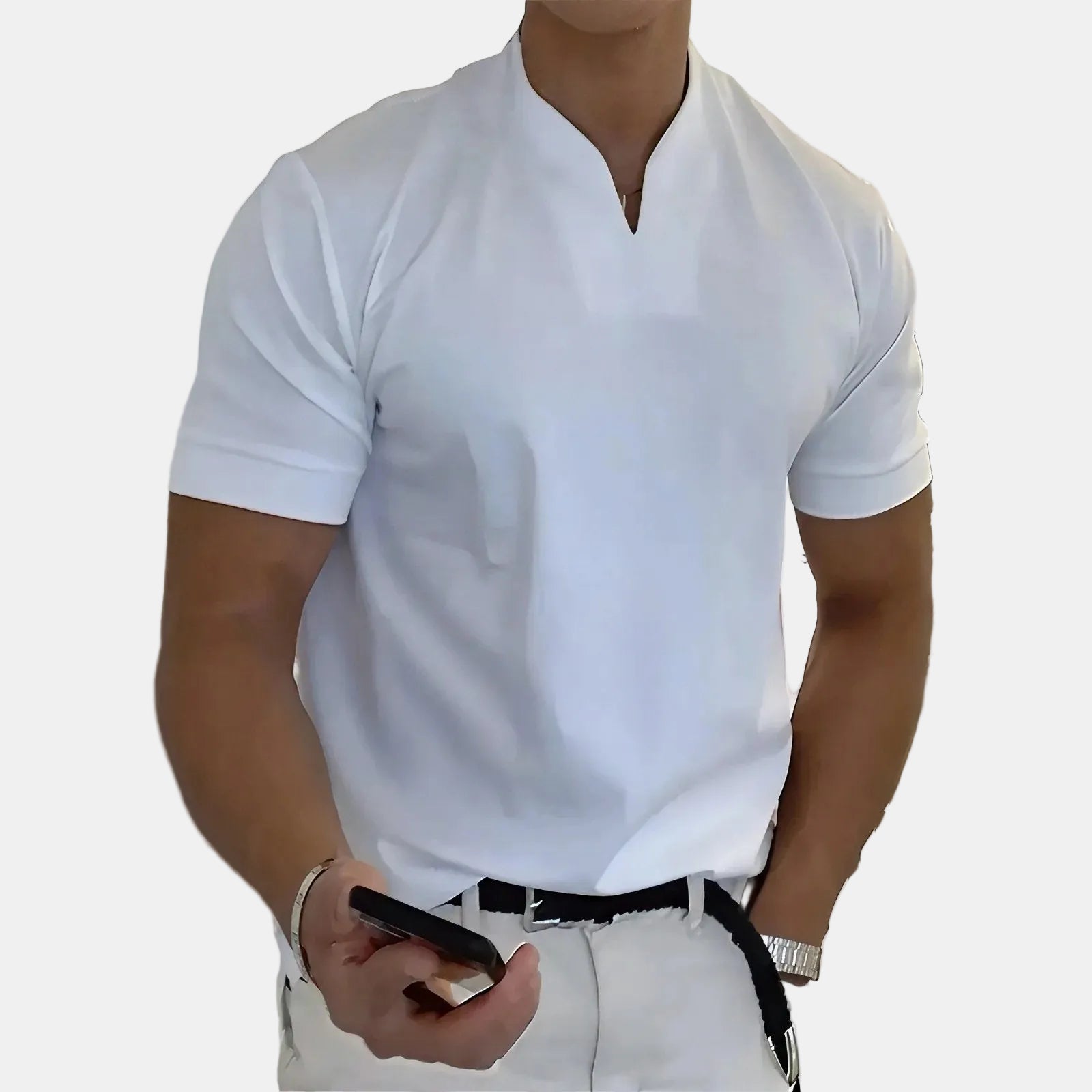 Gregory™ | Slim-Fit Cotton Crew Neck T-Shirt