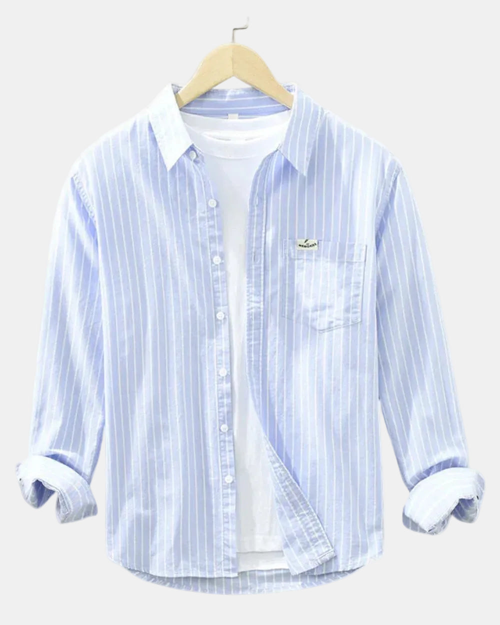 Eugene™ | Premium Cotton Button-Front Dress Shirt