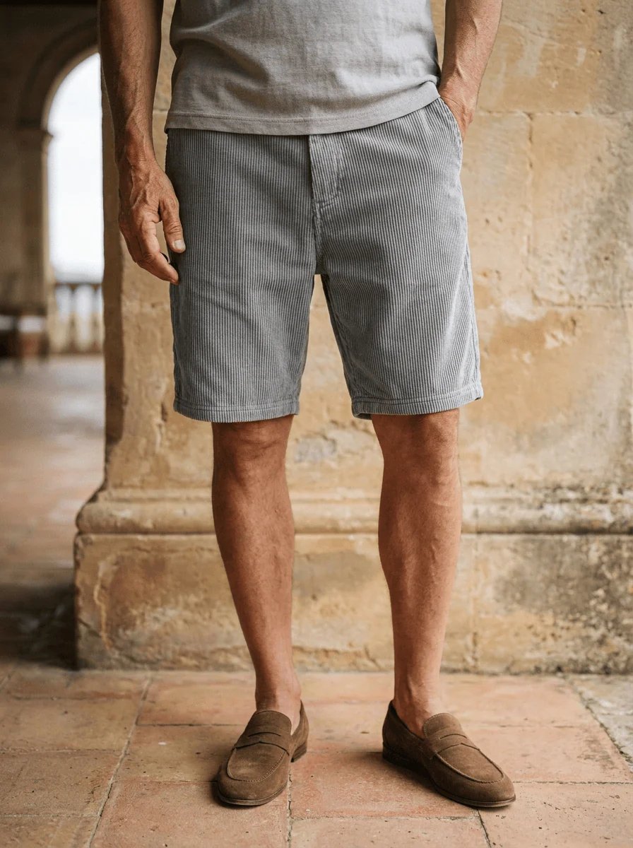 Albert™ | Soft Cotton Corduroy Casual Shorts