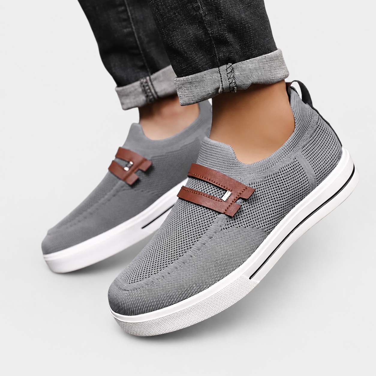 Benjamin™ | Lightweight Cushioned Memory Foam Slip-On Shoes