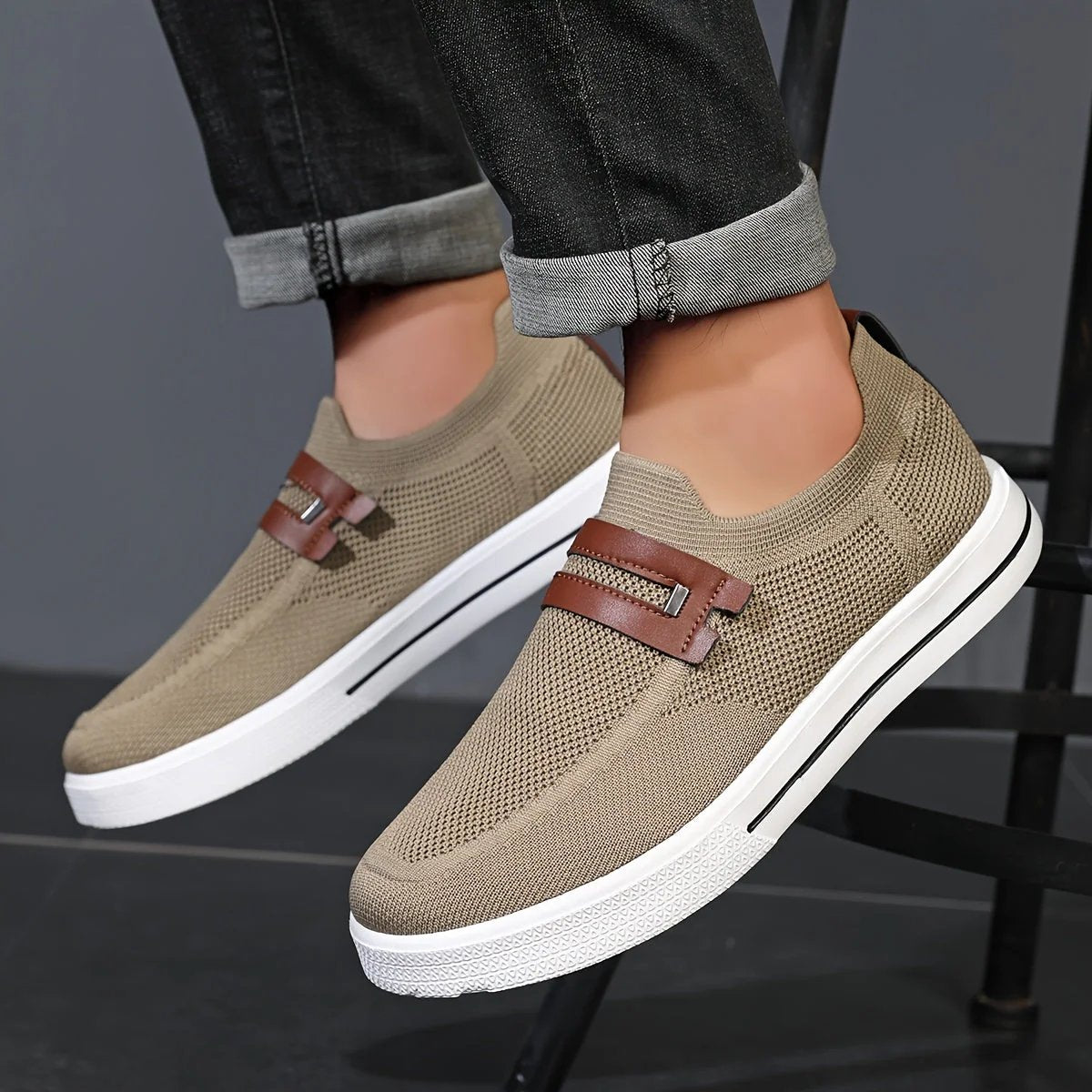 Benjamin™ | Lightweight Cushioned Memory Foam Slip-On Shoes